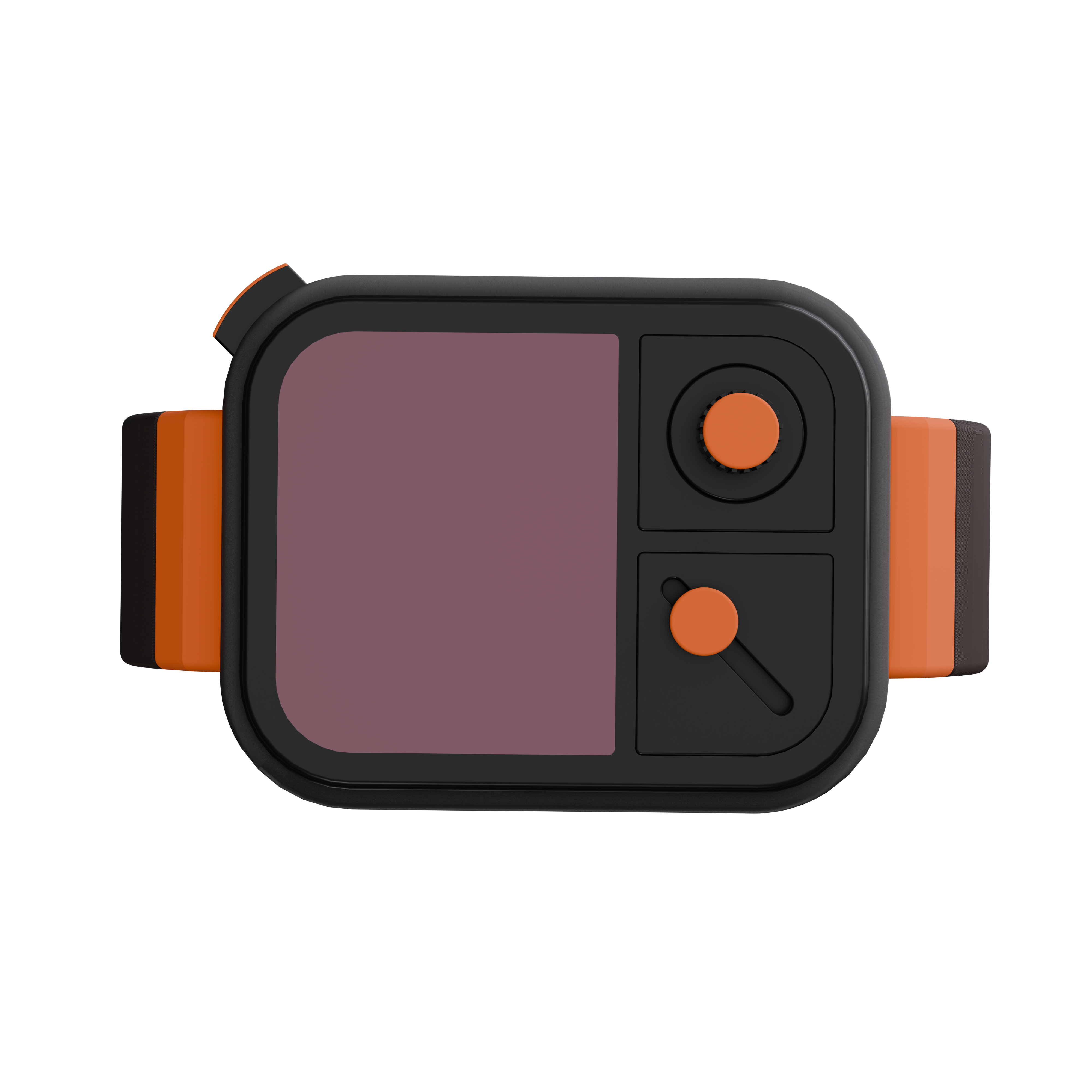 HapticSense device hardware render showing wrist-mounted design